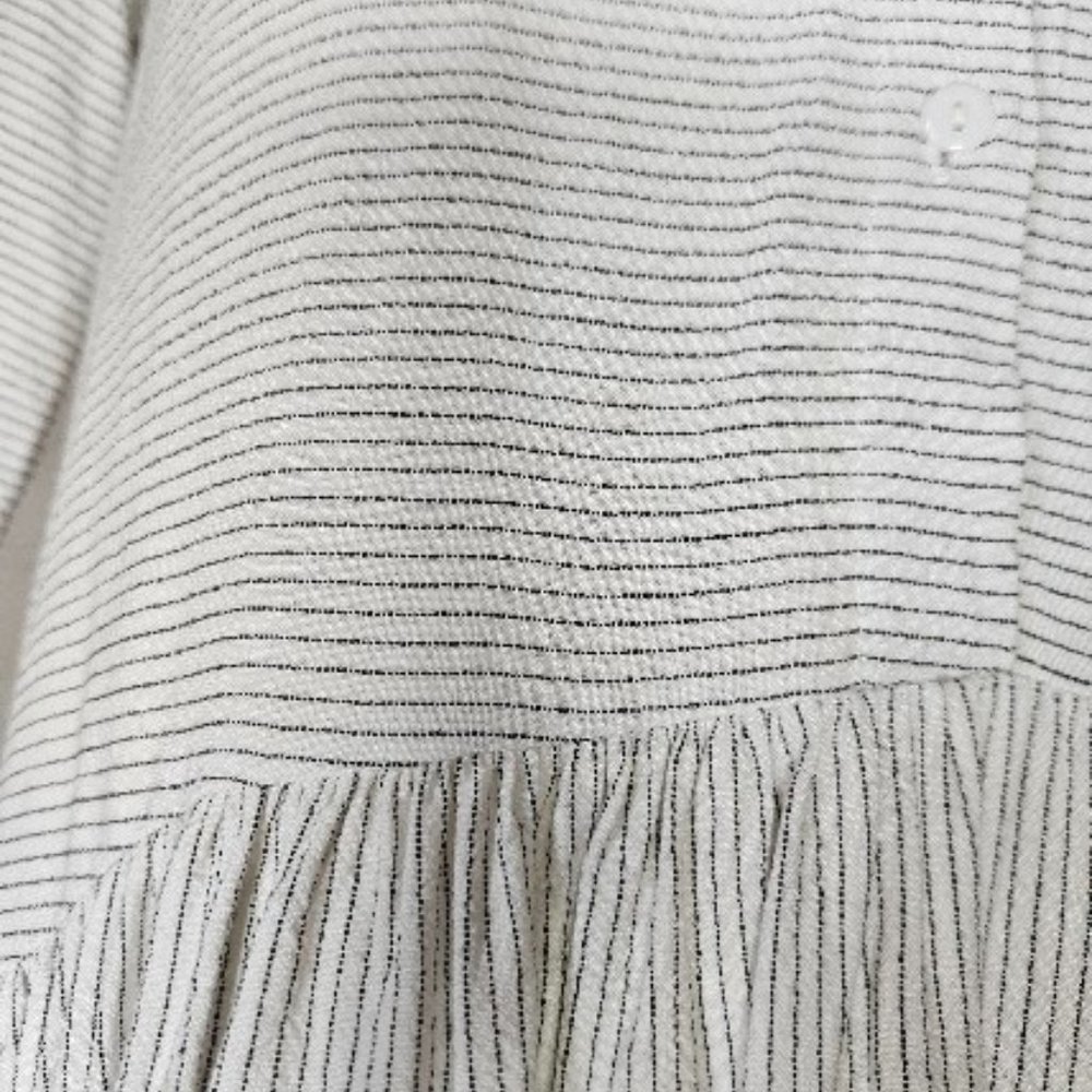 Linen Blend Dress w/Pockets, Size S/M - Picture 8 of 9